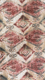 Aztec patterned design on Pink