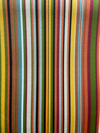Striped fabric with Multicolor stripes