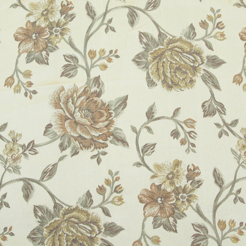 Floral pattern on a Green background