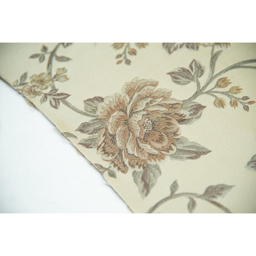 Floral pattern on a Green background