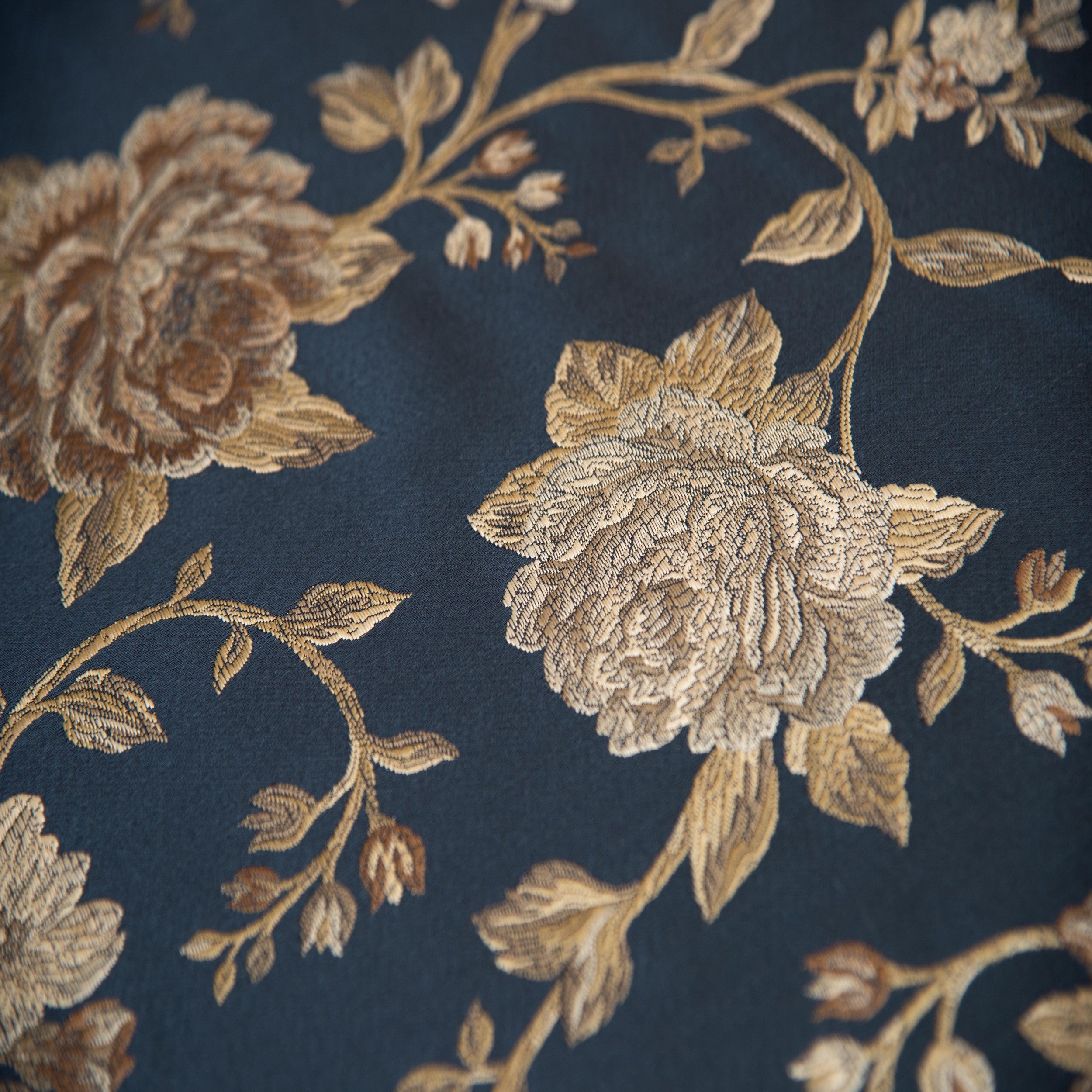 Floral pattern with Navy background