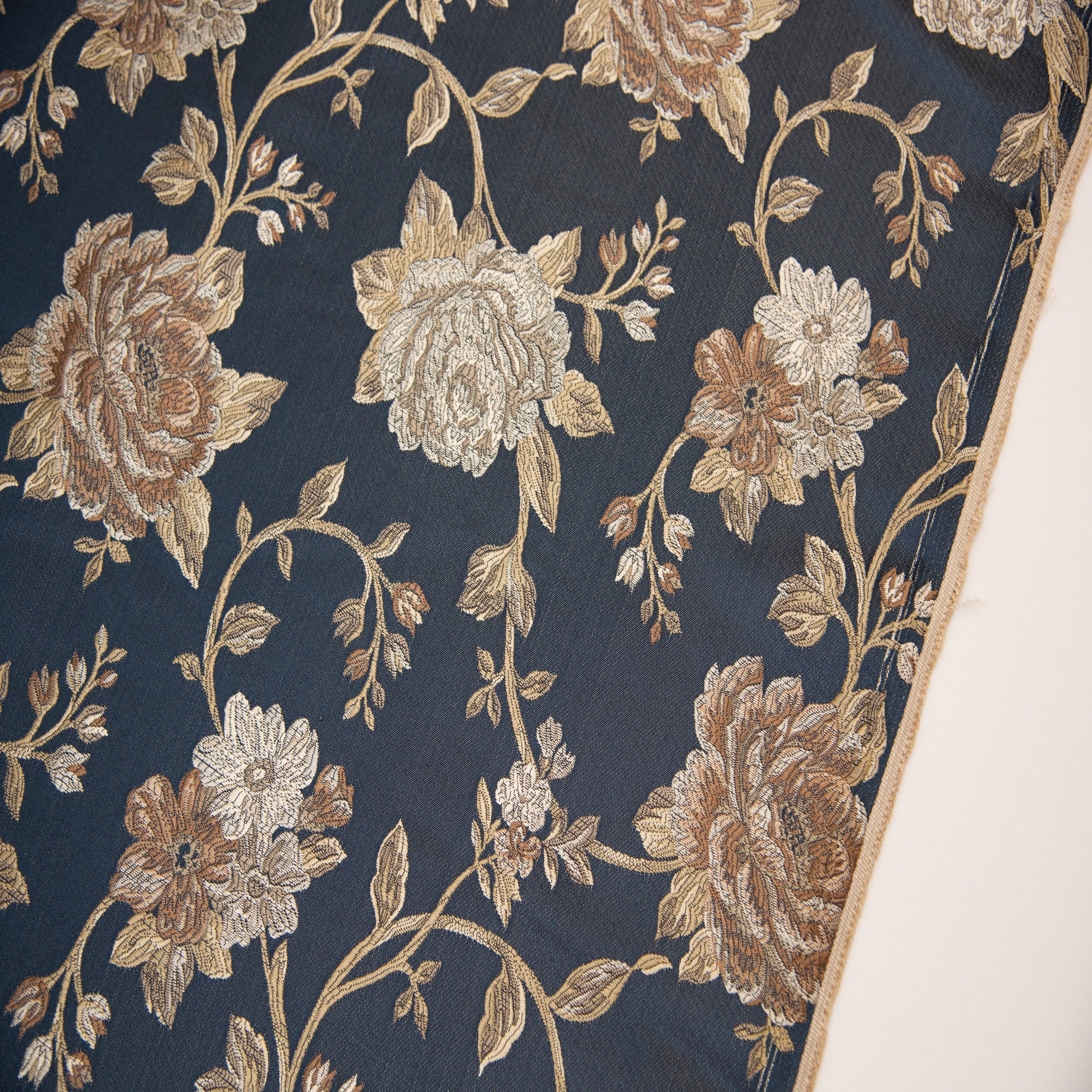 Floral pattern with Navy background