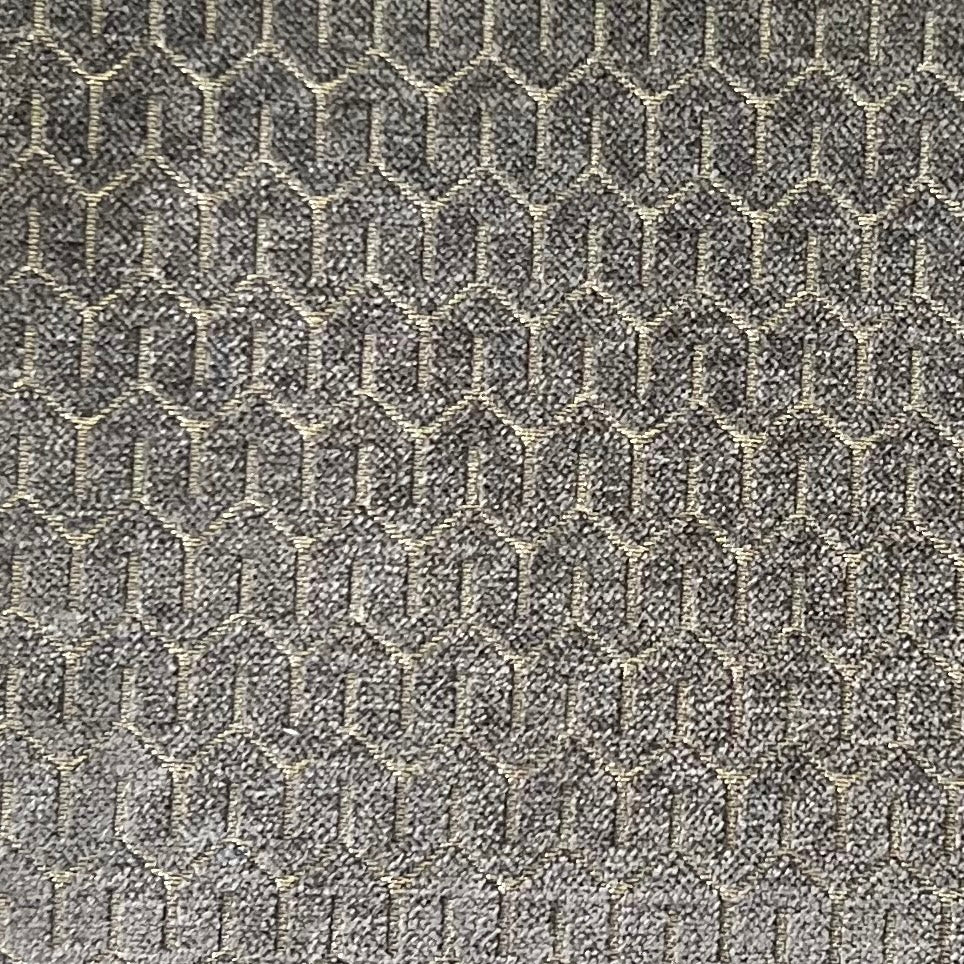 Ash Gray chenille jacquard upholstery fabric close-up texture – 569 GSM, 54 inch wide