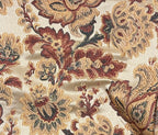 Close-up of a floral pattern beige and Peach