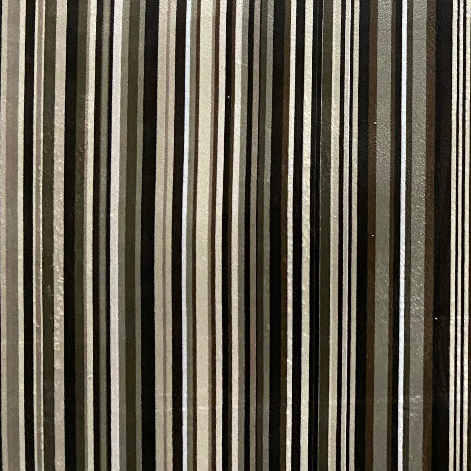 Striped fabric with Brown stripes
