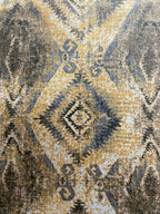 Aztec patterned design on Gold