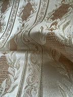 Decorative fabric with Cream background