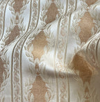Decorative fabric with Cream background