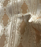 Fabric with Beige background
