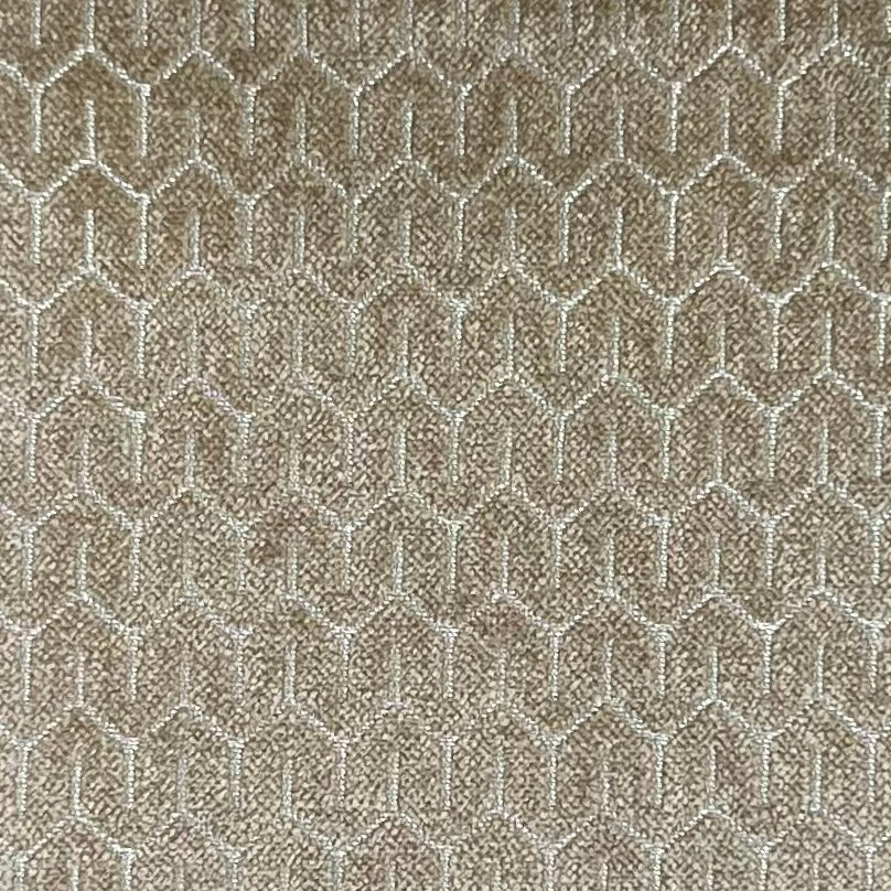 Sand chenille jacquard upholstery fabric close-up texture – 569 GSM, 54 inch wide